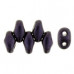 Abalorios Matubo MiniDuo 2.5x4mm Metallic suede - dark purple